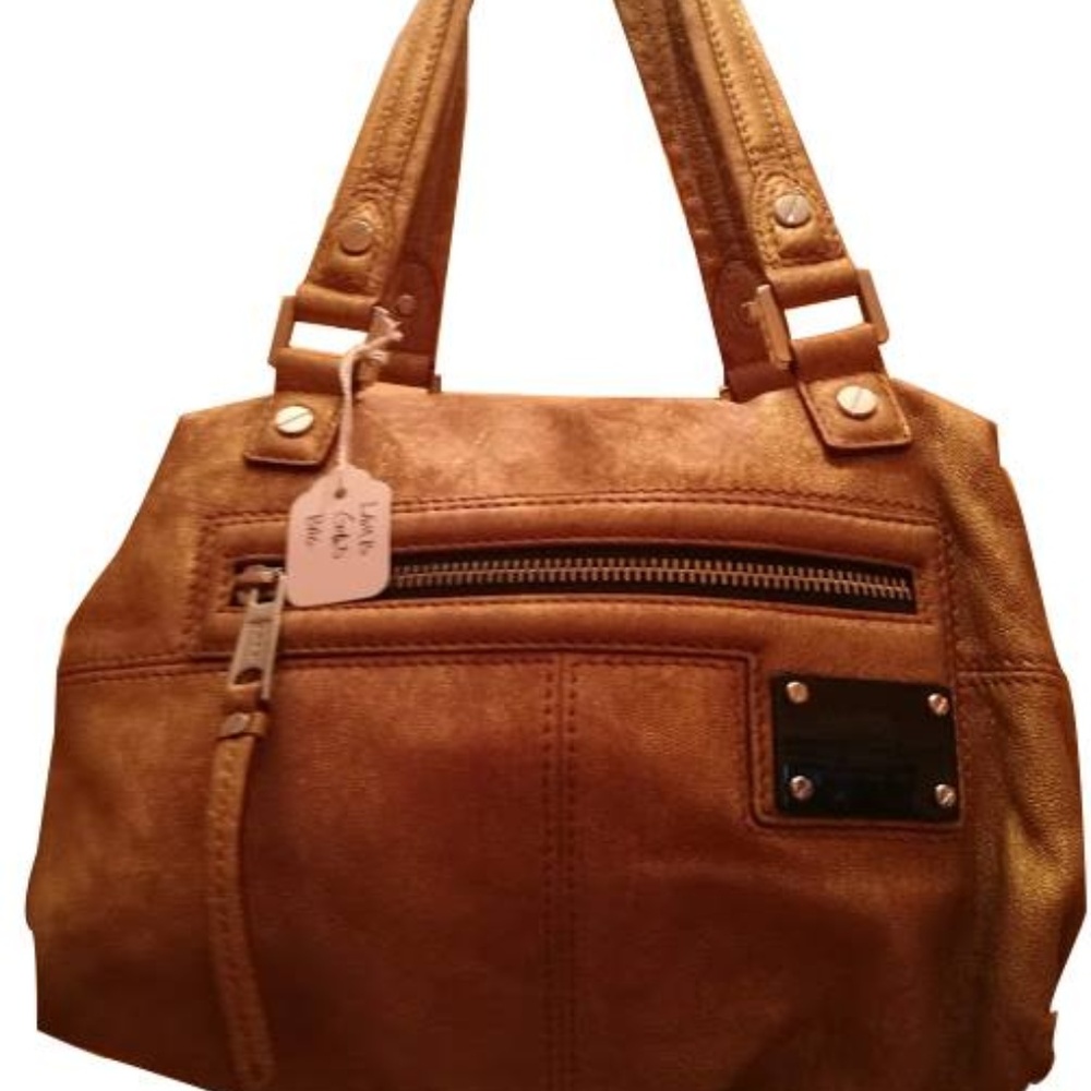 L.A.M.B. Gold Dust Handbag